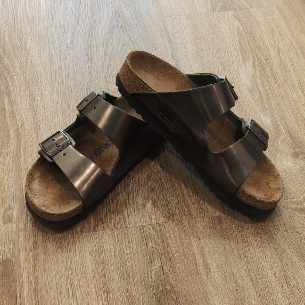 🤎Birkenstock Bronze🤎 Metallic Sandals Women's size 36 (5-5.5)🤎  ❤️NICE!!!❤️